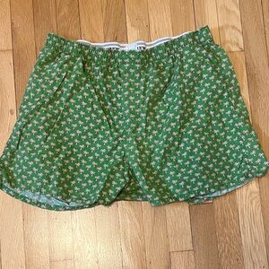 J. Crew Green Palm Print boxers - XL